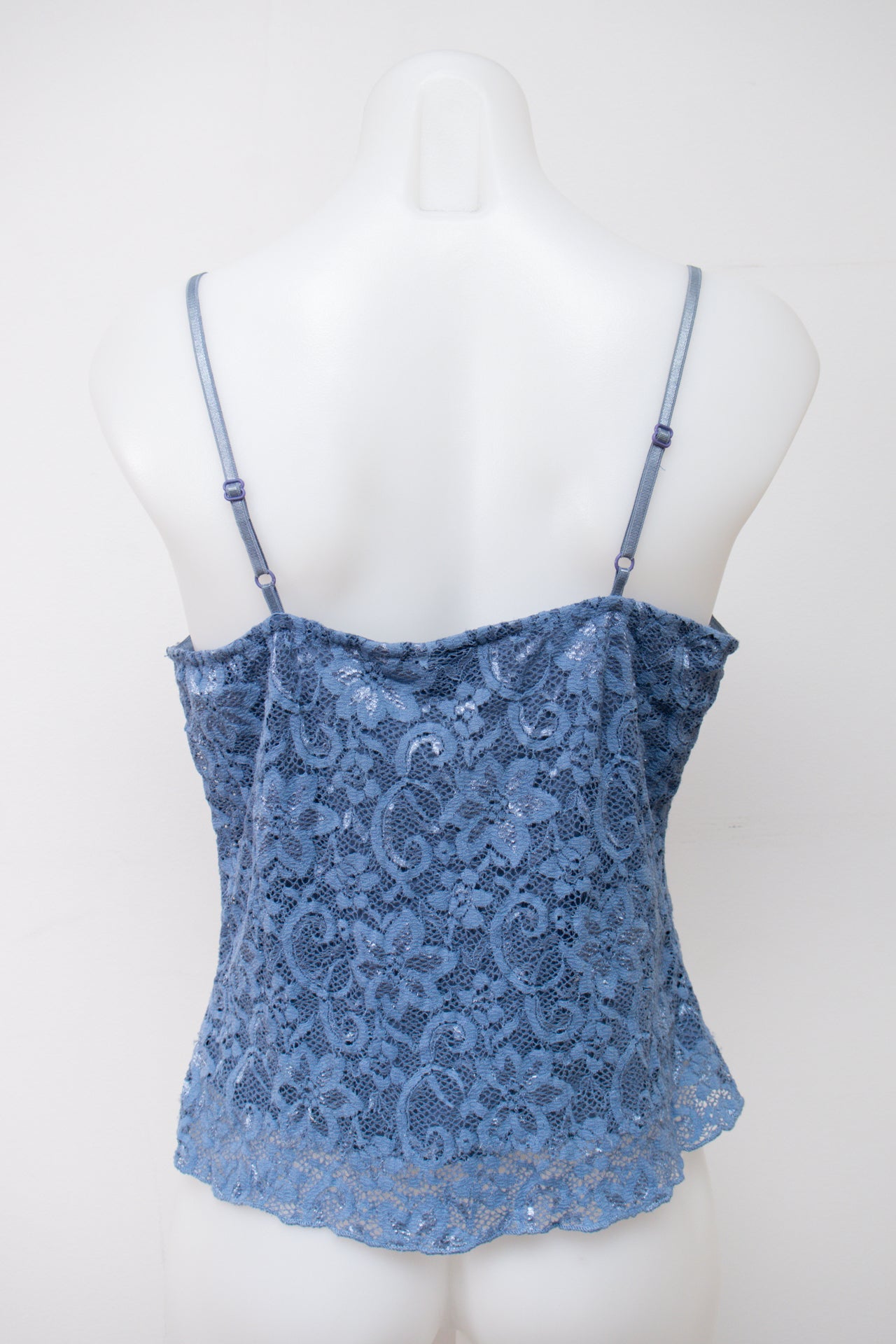 #24 Bisou Bisou Michelle Bohbot Cami Top Blue | c. 198 | Size 12