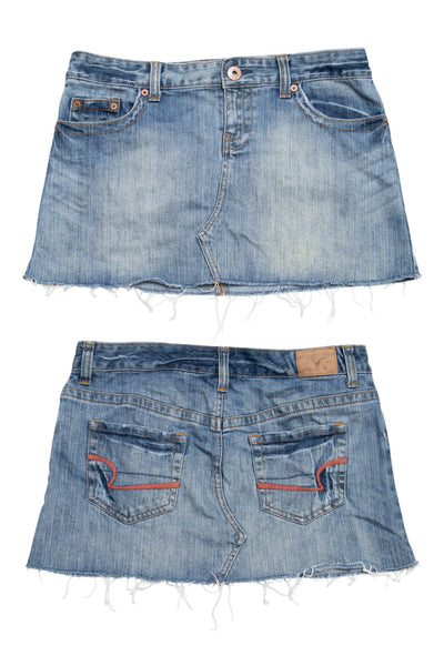 #175 American Eagle Mini Skirt Blue | c. 209 | Size 10