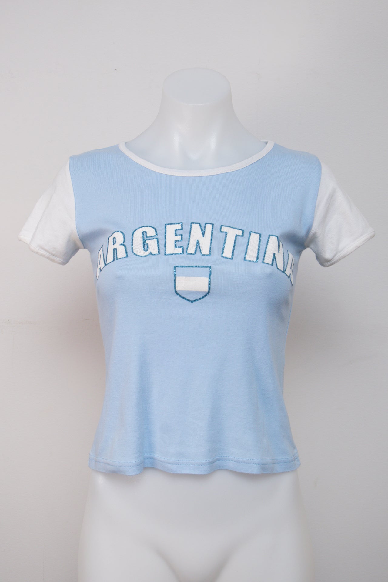 #152 Miss Sport Baby Tee Blue | c. 211 | Size 8