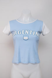 #152 Miss Sport Baby Tee Blue | c. 211 | Size 8