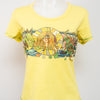 #160 Miss Sixty T-shirt Yellow | c. 206 | Size 6