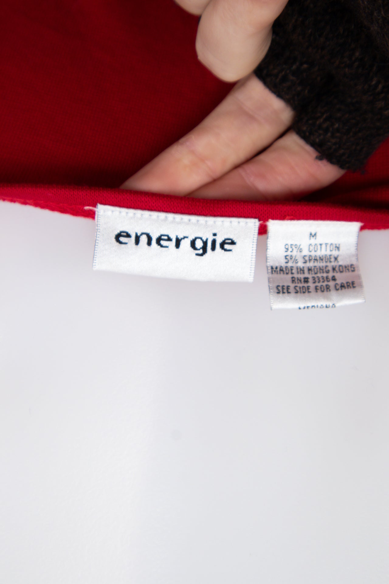 #121 Energeie Cami Top Red | c. 206 | Size 8