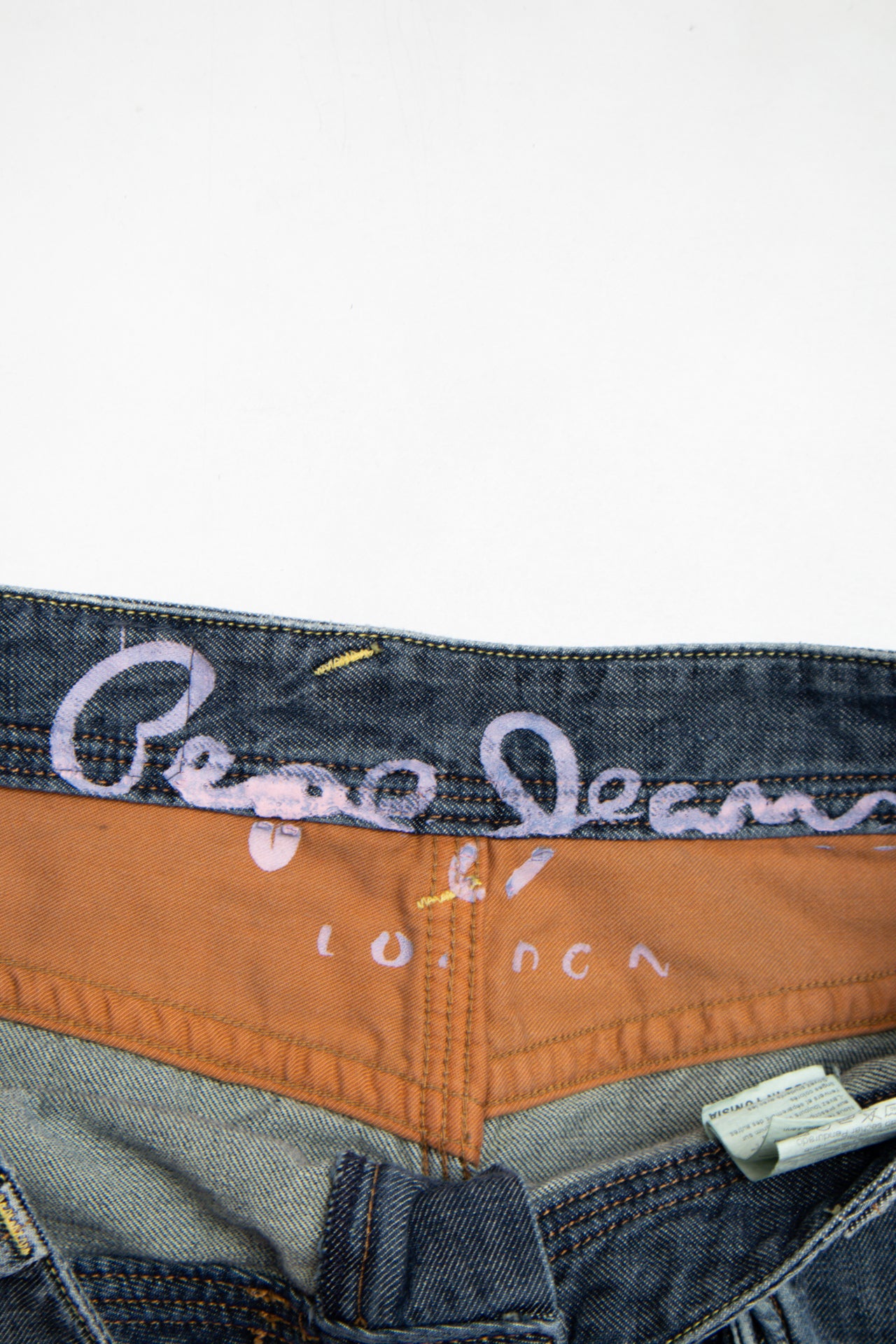 #55 Pepe Jeans London Denim Mini Skirt Blue | c. 179 | Size 8