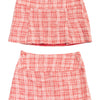 #184 Mng Mini Skirt Red | c. 192 | Size 8