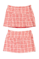 #184 Mng Mini Skirt Red | c. 192 | Size 8