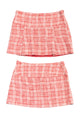 #184 Mng Mini Skirt Red | c. 192 | Size 8