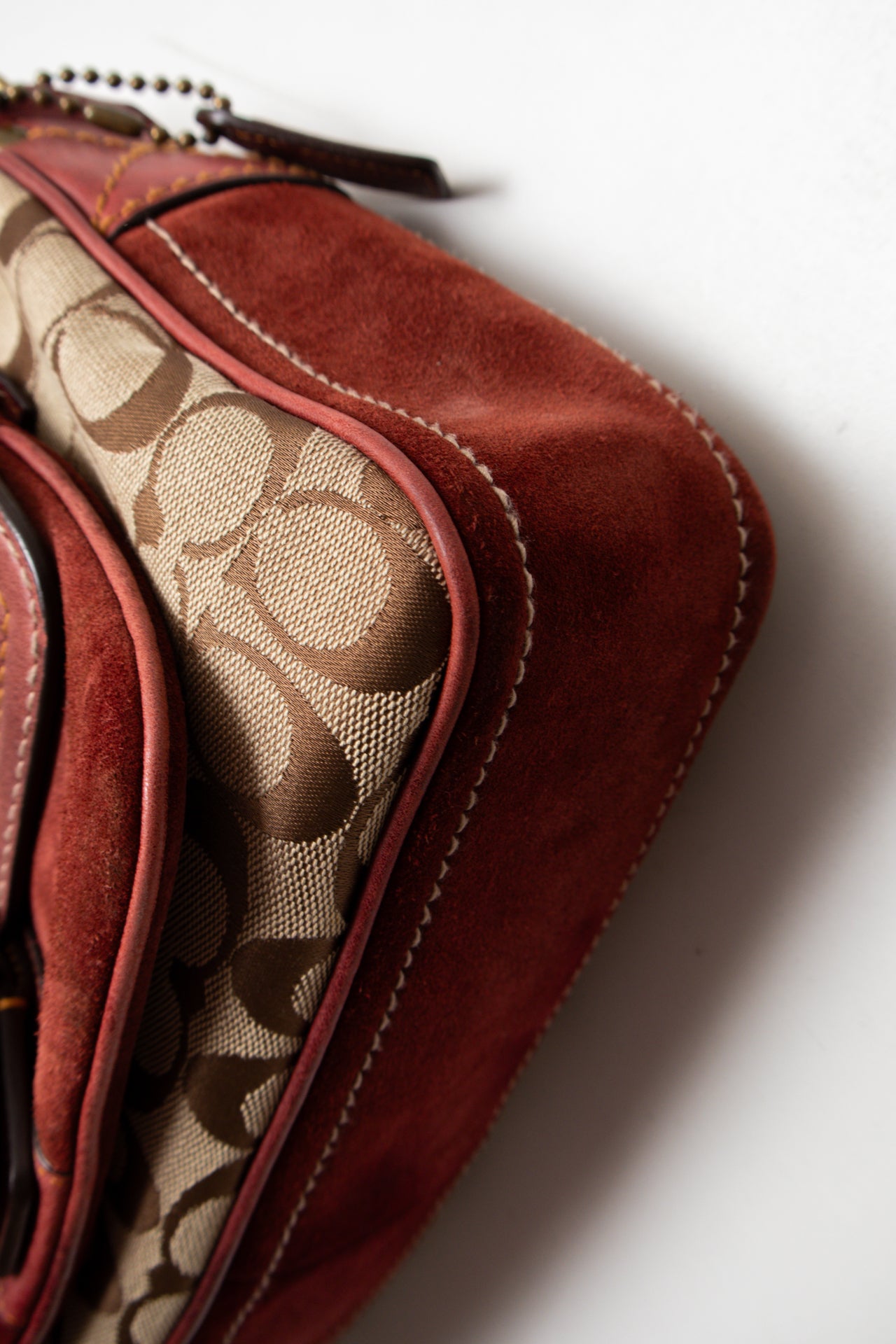 #209 Coach Shoulder Bag Brown | c. 190 | Size