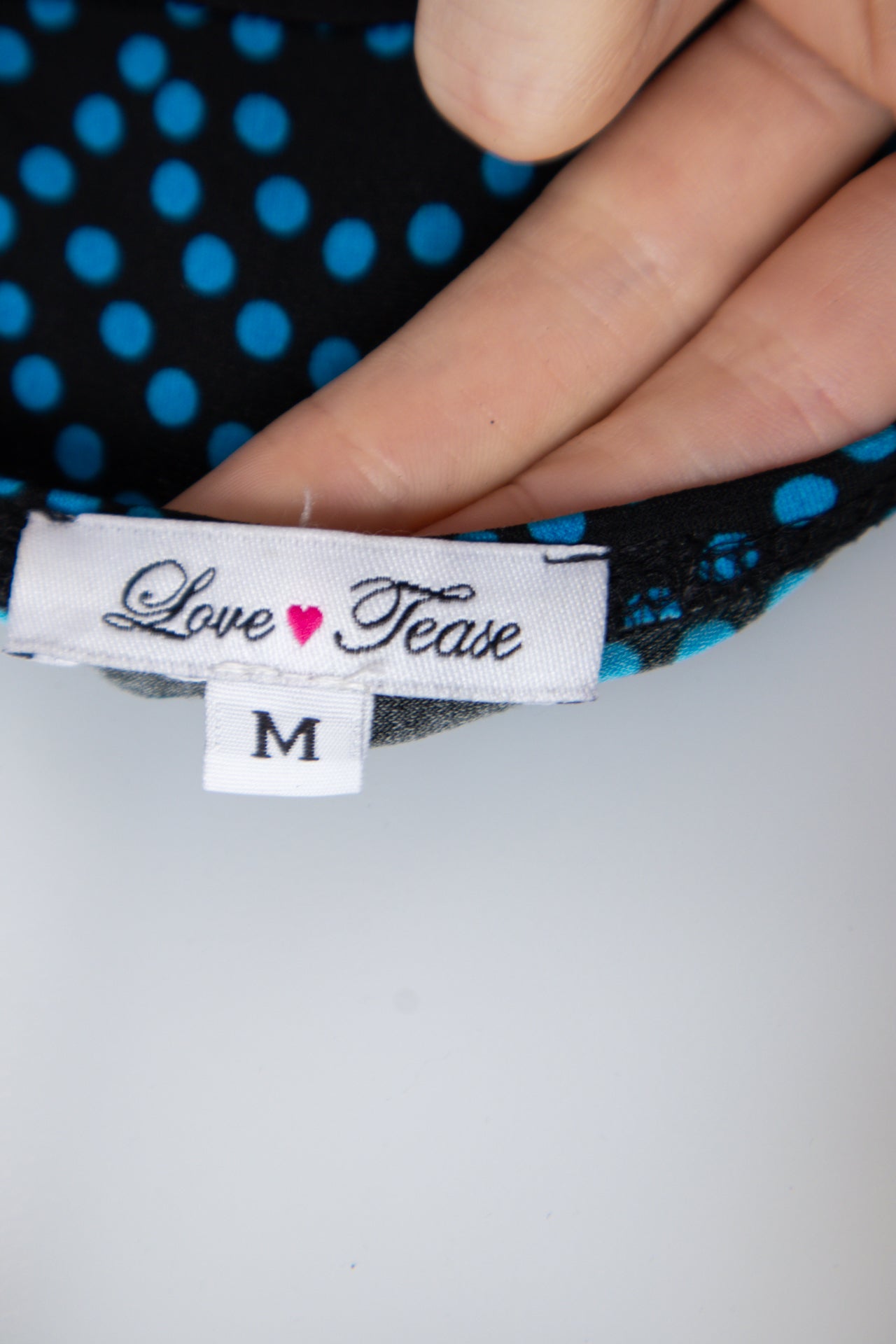 #149 Love Tease Halter Top Black | c. 195 | Size 8