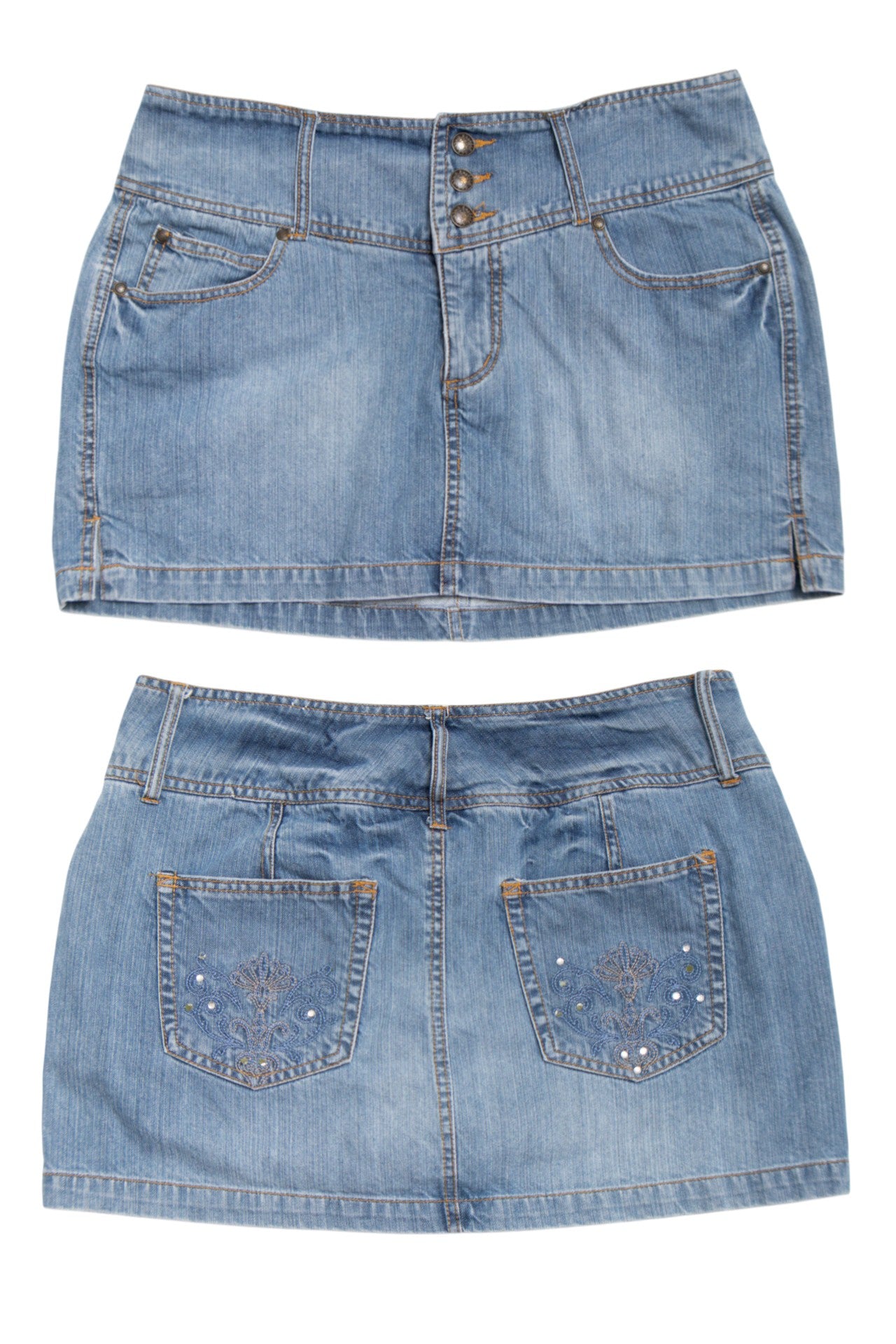 #138 Ymi Jeans Denim Mini Skirt Blue | c. 180 | Size 10