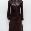 #107 Fashion Avenue Leather Corp. Pants Brown | c. 192 | Size 8