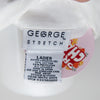 #98 George Stretch T-shirt White | c. 191 | Size 12/14