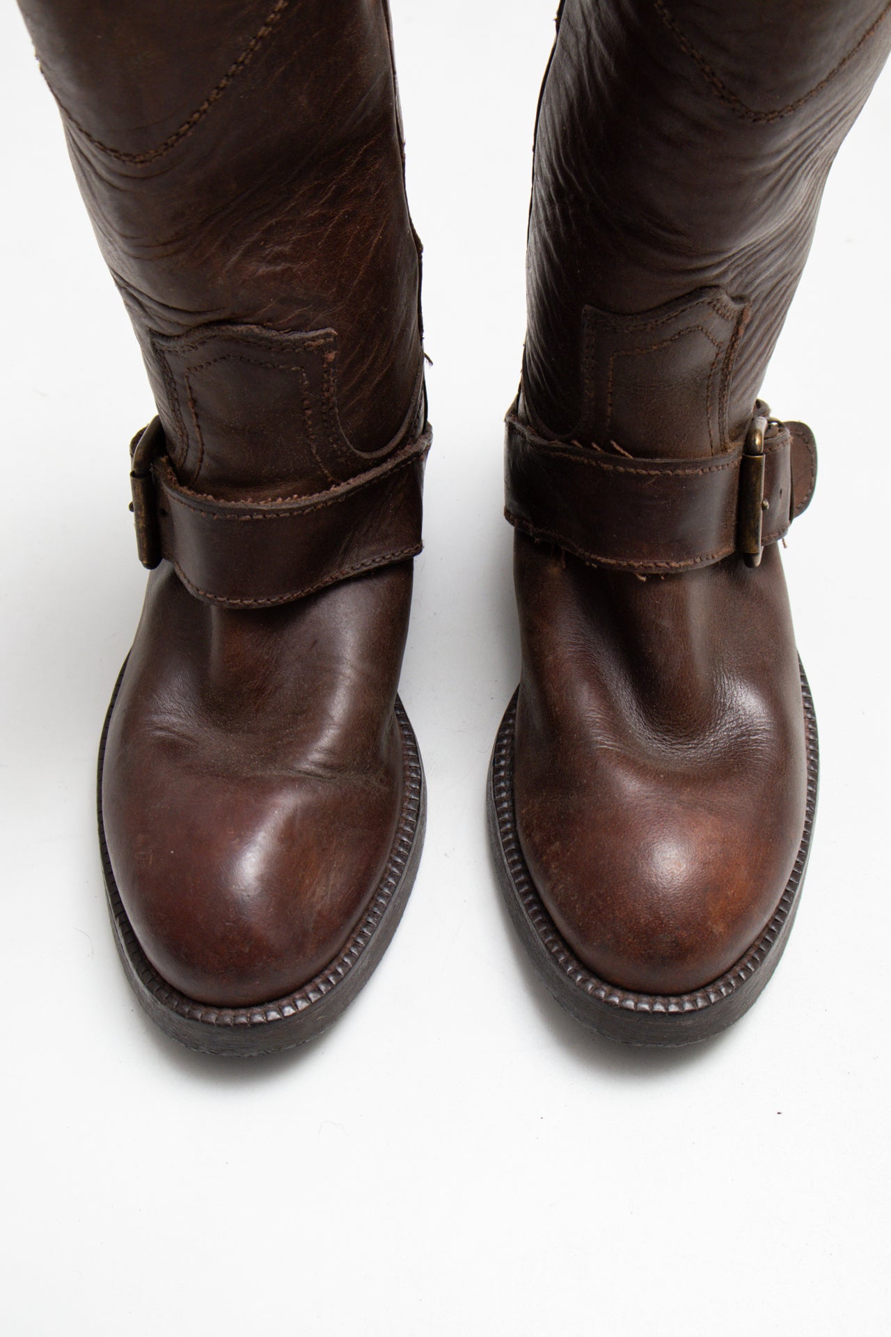 #182 Buckaroo None Brown | c. 203 | Size 6