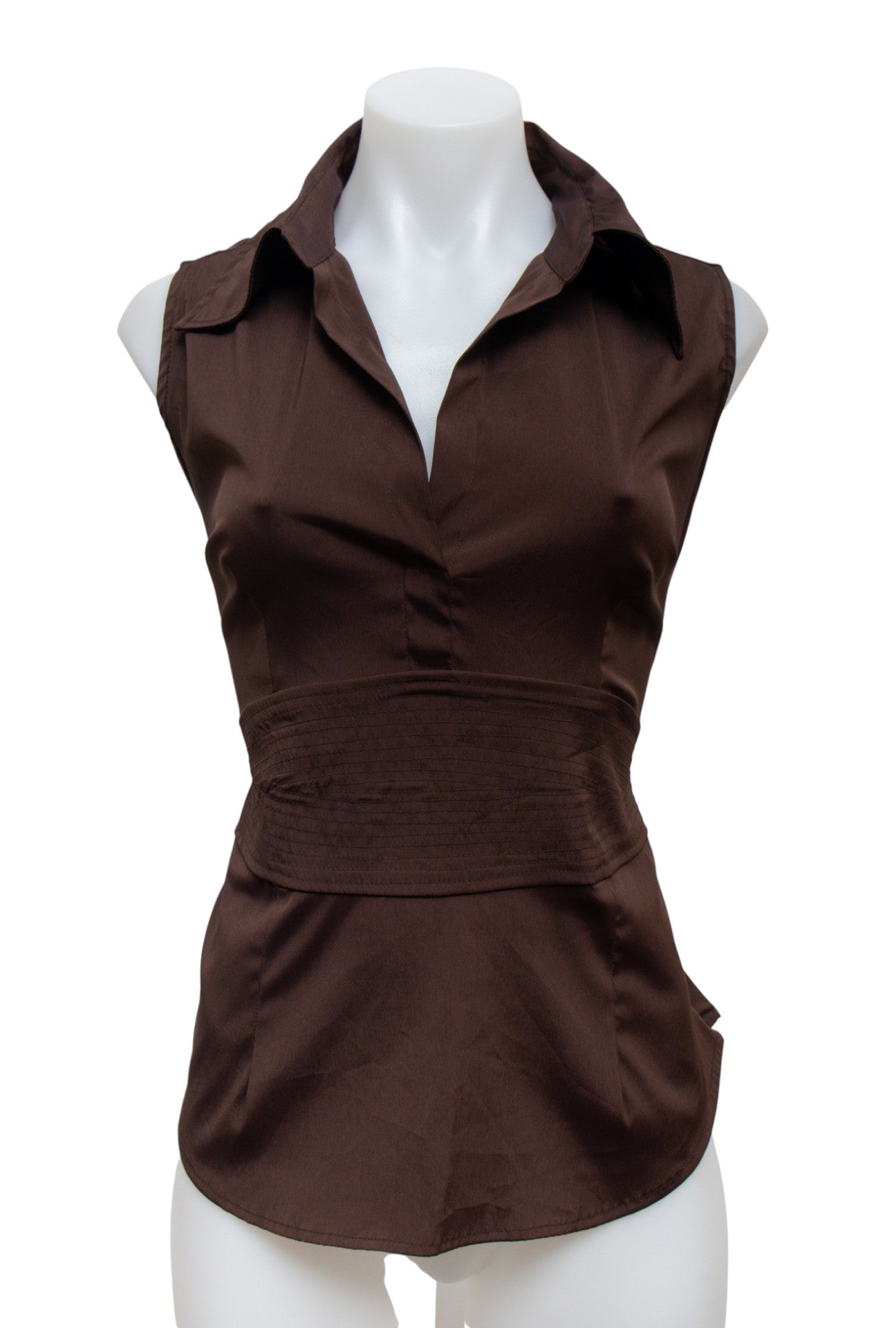 #87 Cotton Works Tank Top Brown | c. 178 | Size 10