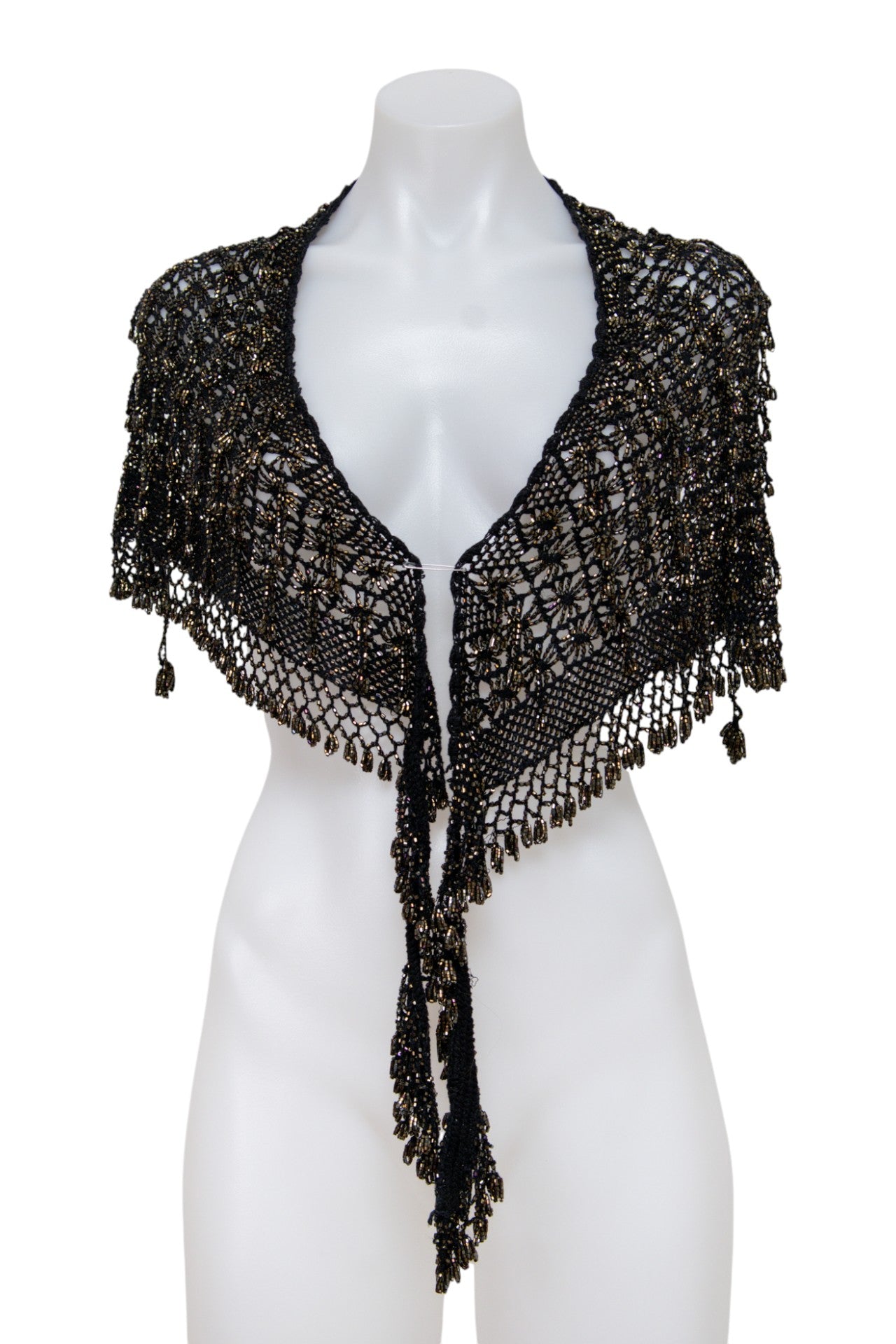 #166 Halter Top Black | c. 194 | Size