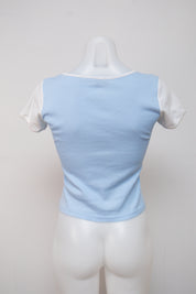 #152 Miss Sport Baby Tee Blue | c. 211 | Size 8