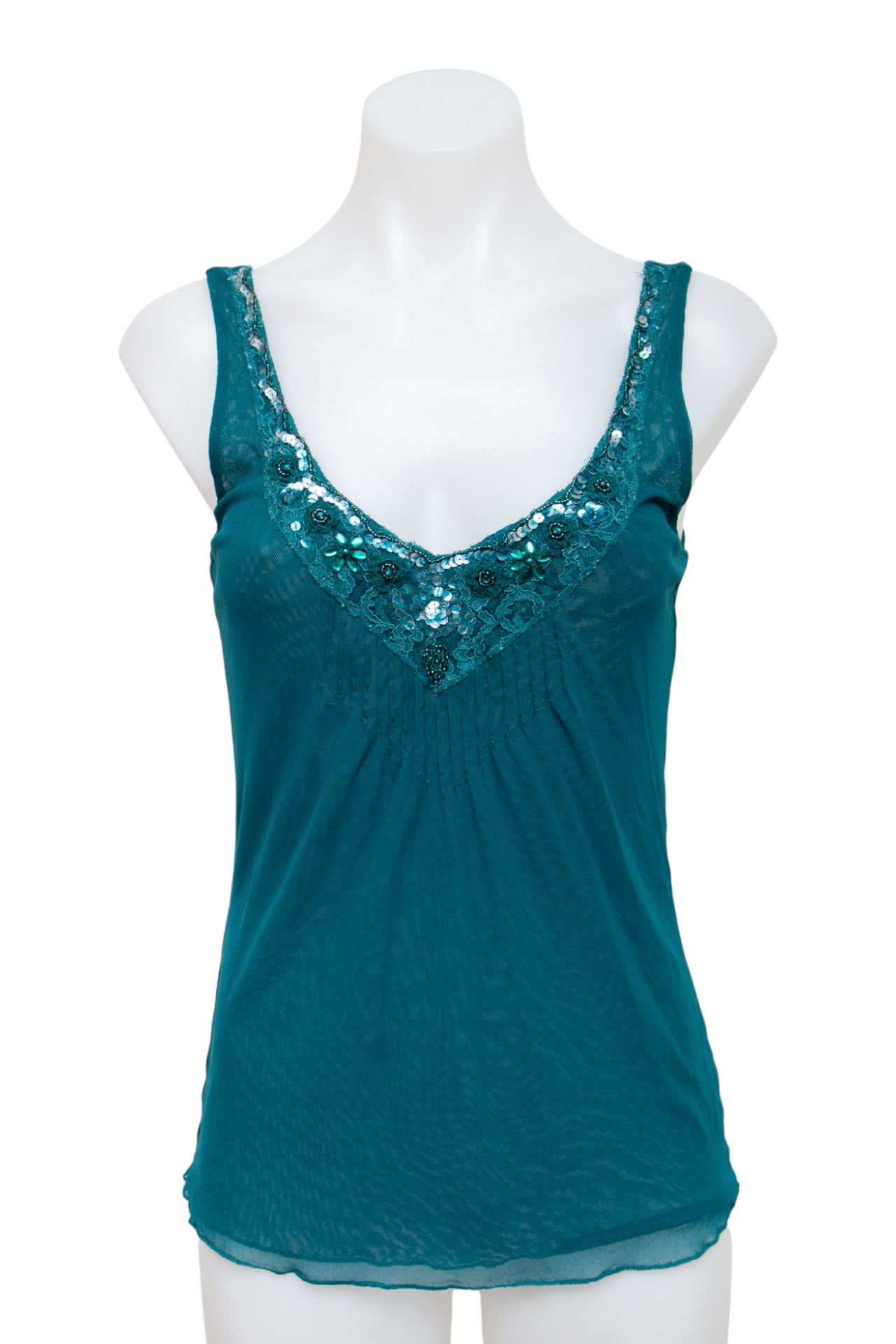 #09 Express Cami Top Blue | c. 197 | Size 8