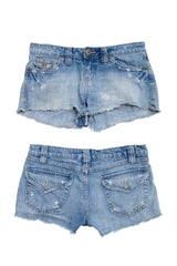 #087 Aeropostale Booty Short Blue | c. 214 | Size 8