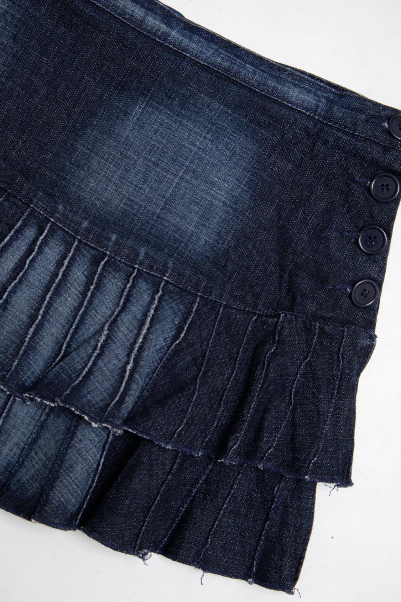 #128 Bcbgmaxazria Mini Skirt Blue | c. 202 | Size 8