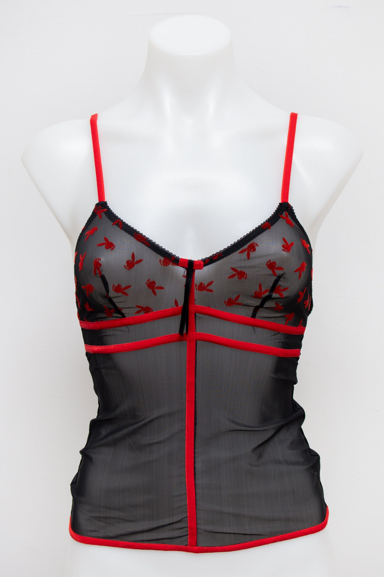 #01 Playmate Intimates Camisole Top Black | c. 185 | Size 6 / 8A