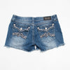 #081 Miss Me Denim Shorts Blue | c. 204 | Size 10