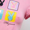 #087 Playboy T-shirt Pink | c. 202 | Size 8
