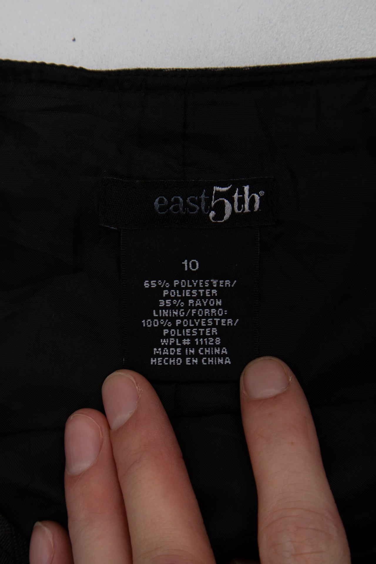 #148 East 5th Skirt Black | c. 193 | Size 10