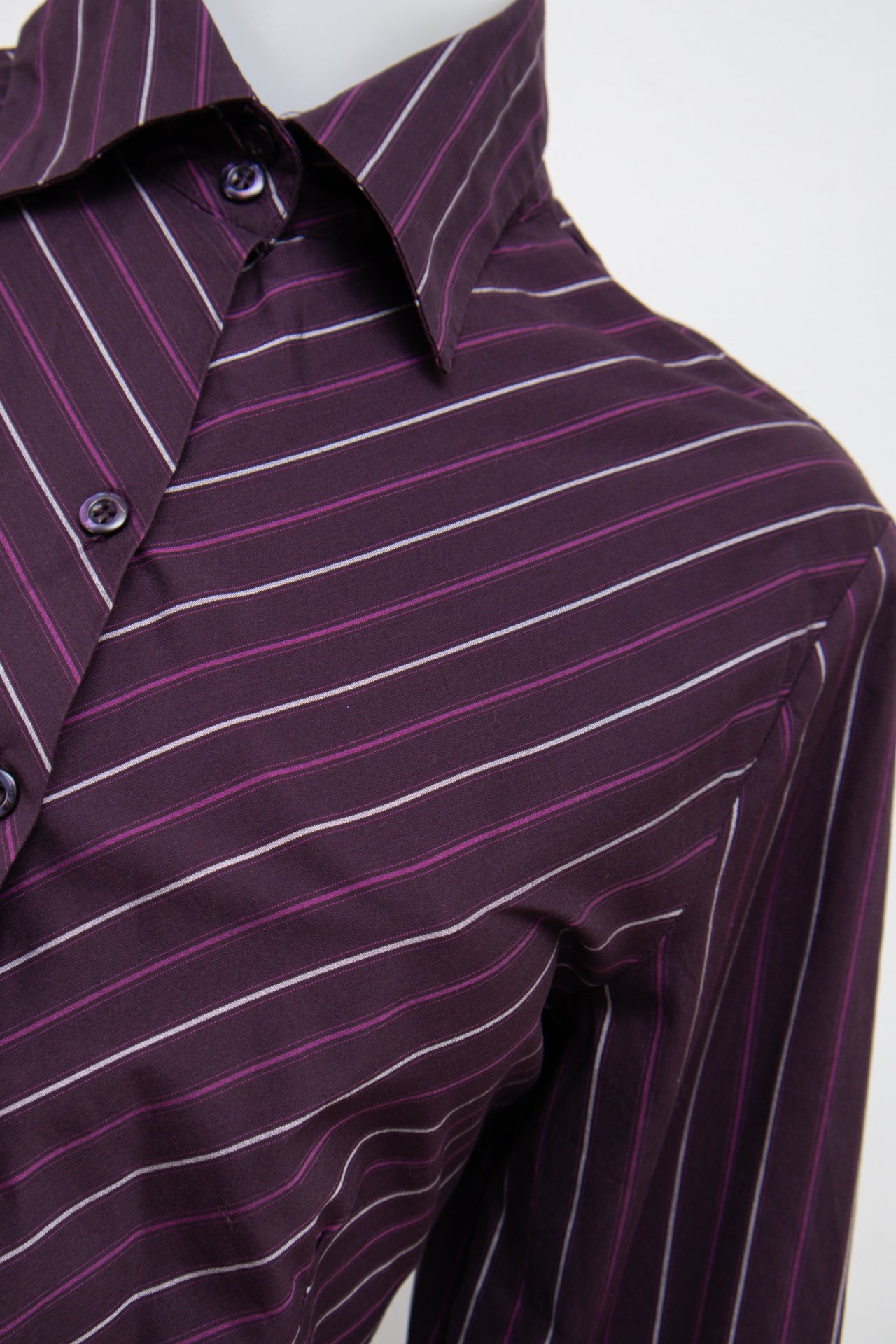 #78 Worthington Shirt Purple | c. 194 | Size 8