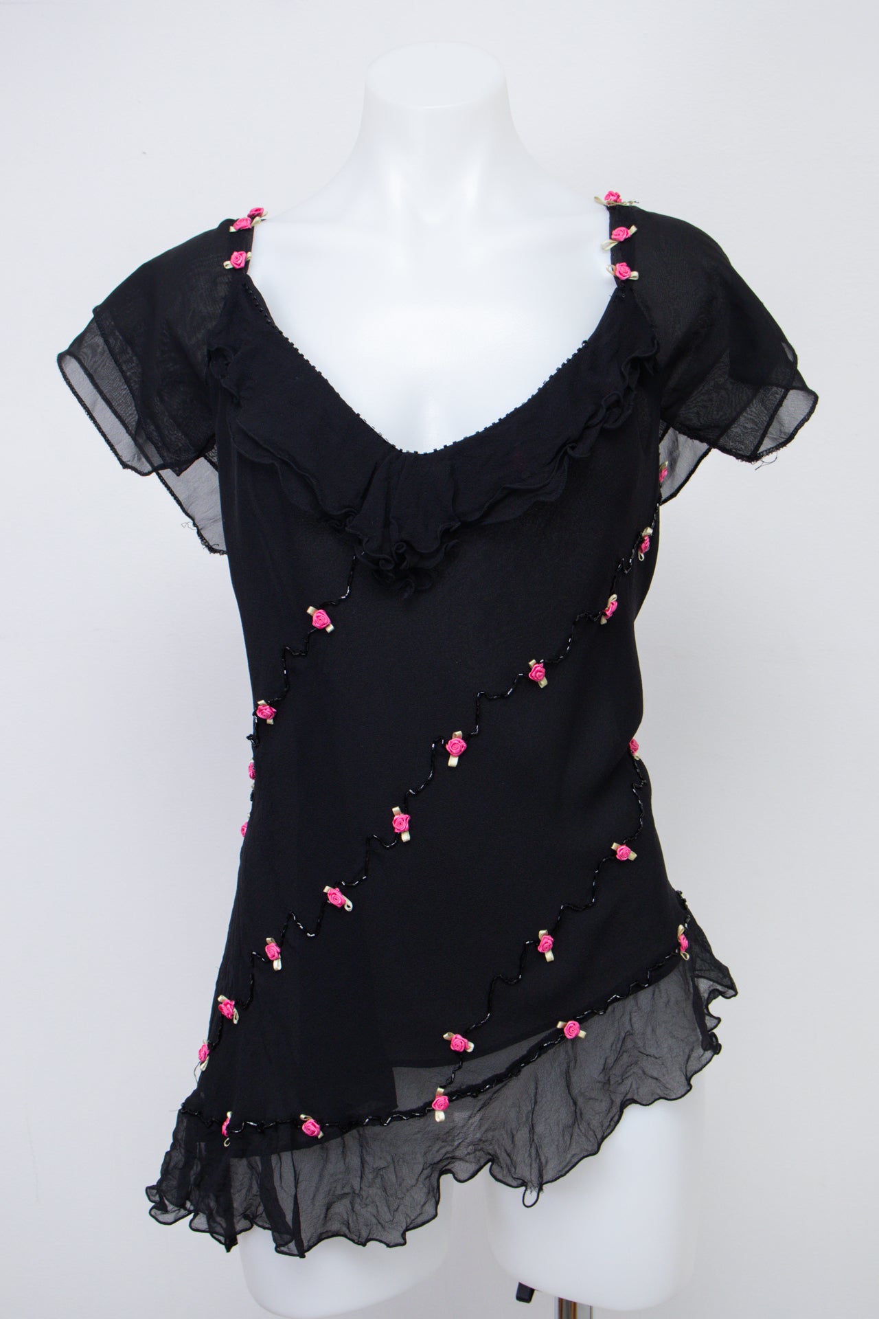 #075 Dressbarn Woman Collection Cami Top Black | c. 200 | Size 16/18