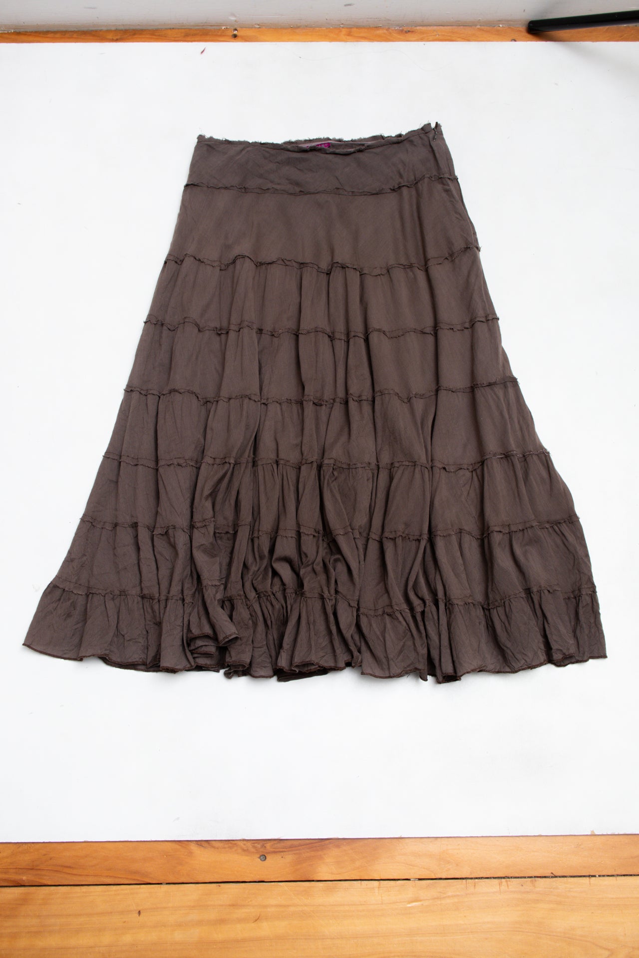 #166 Mix Nouveau Skirt Brown | c. 198 | Size 8/10