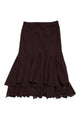 #161 Msk Skirt Brown | c. 202 | Size 14