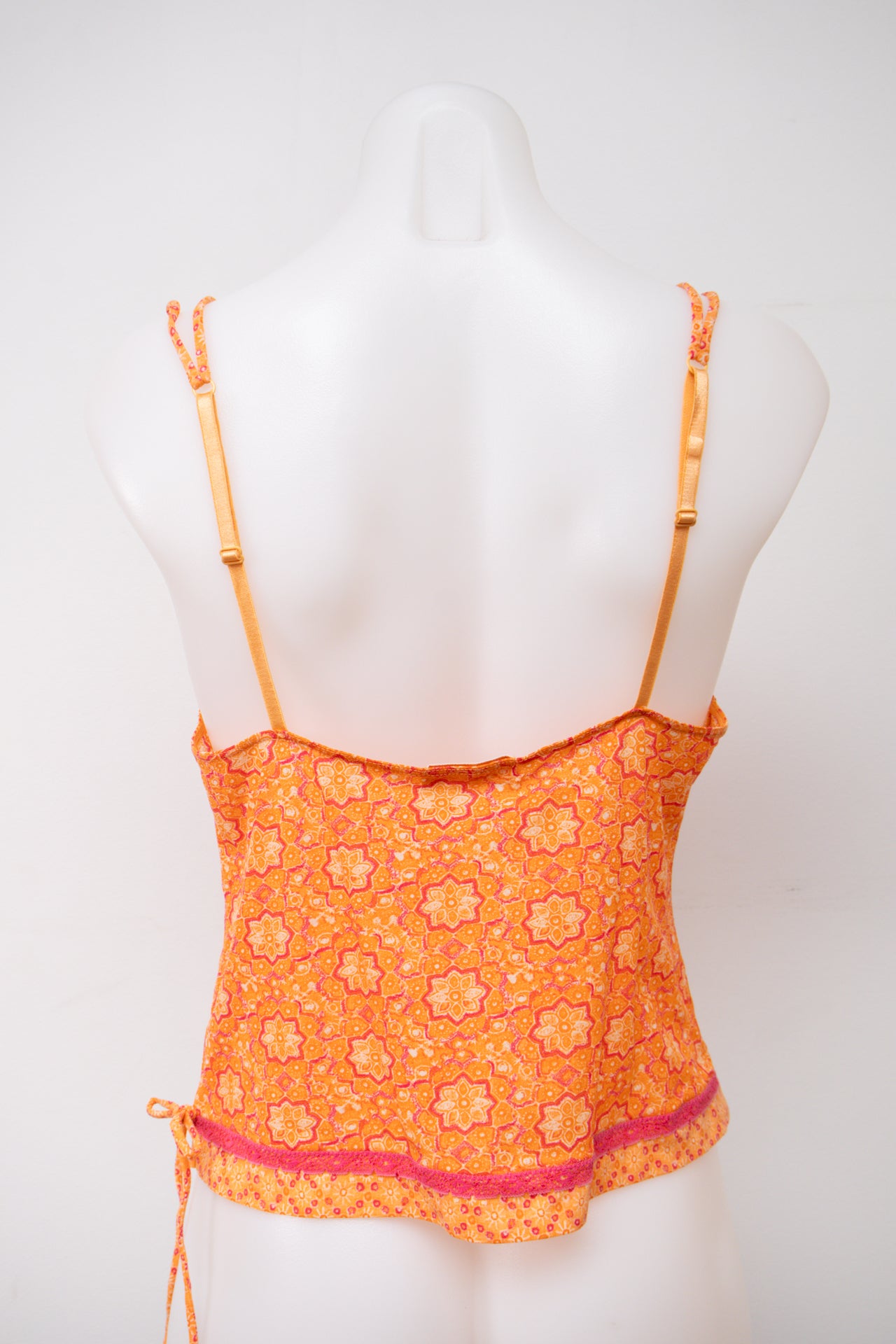 #19 Etam Cami Top Orange | c. 198 | Size 12
