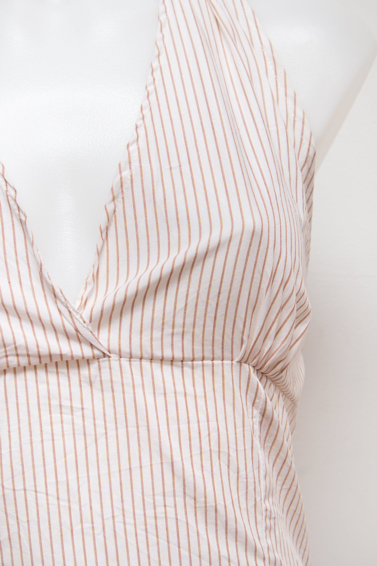 #125 Prelovedcharlies Halter Top White | c. 187 | Size 8