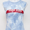 #48 Dreams Tank Top Blue | c. 196 | Size 8