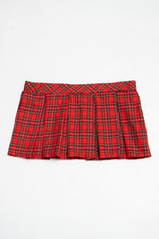 #160 Z.Z.B.E. Mini Skirt Red | c. 209 | Size 10/12
