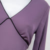 #103 Byer California Long Sleeve Top Purple | c. | Size 8