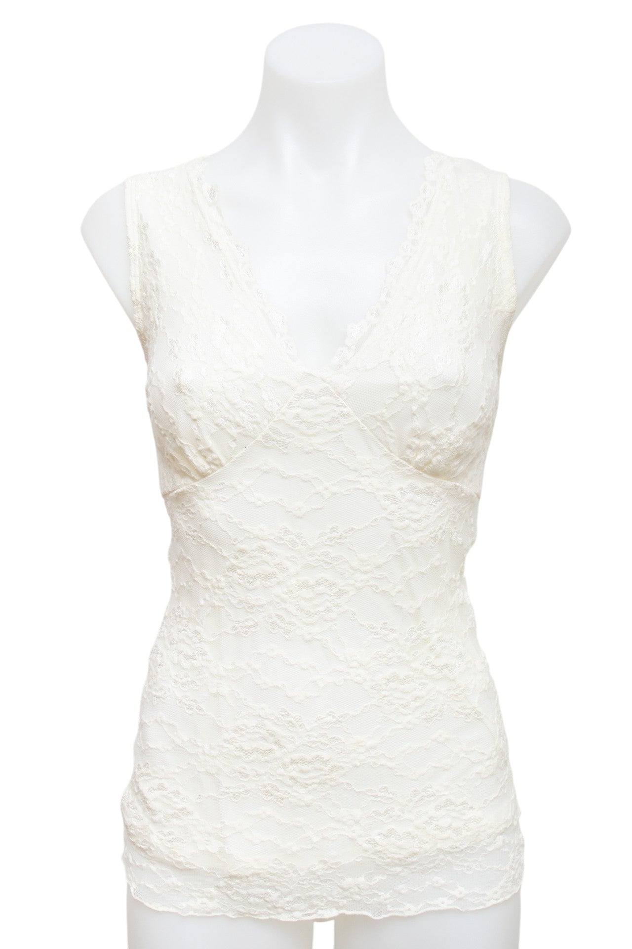 #25 White House Black Market Cami Top White | c. 194 | Size 10