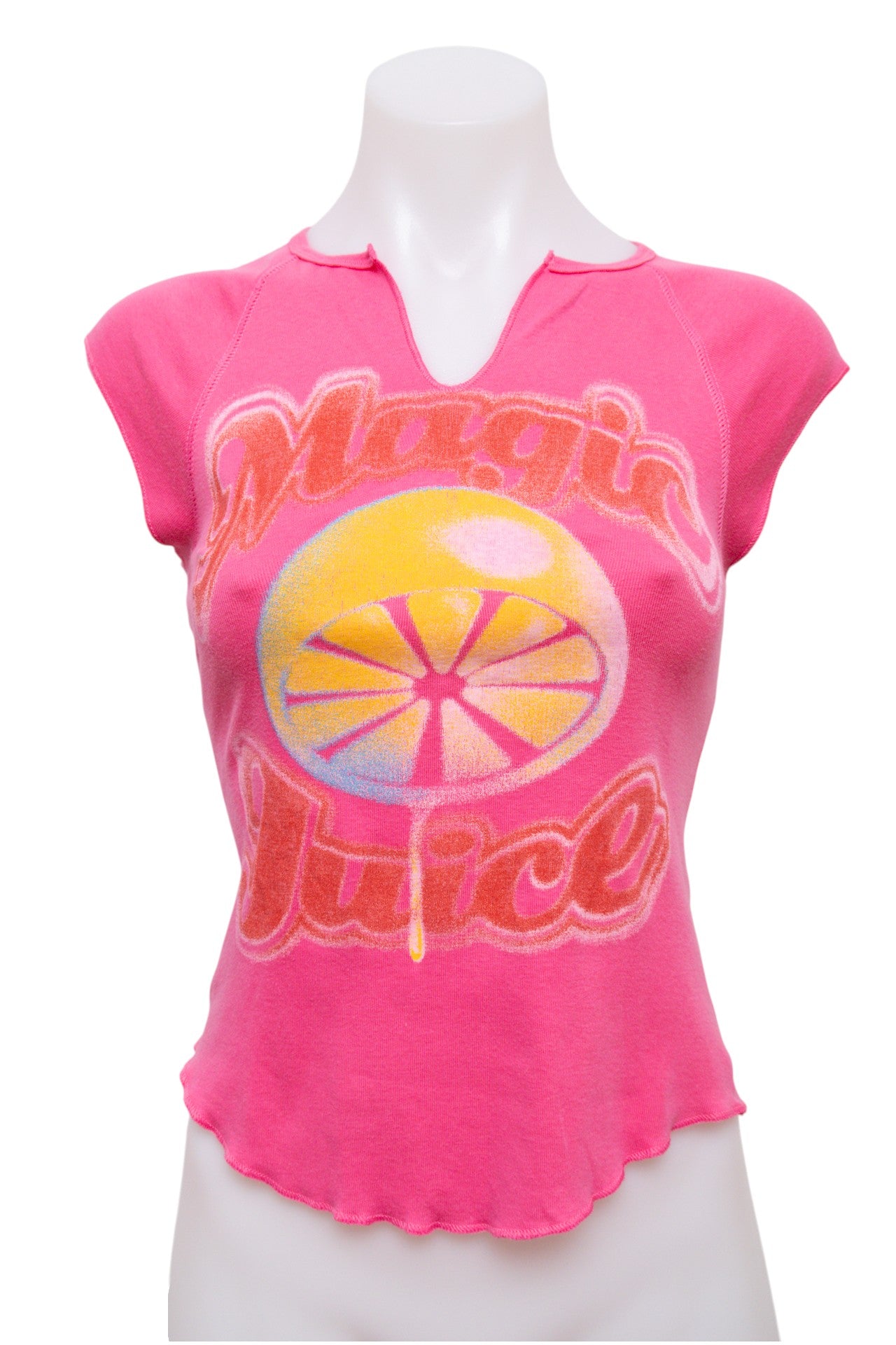 #207 United Colors Of Benetton T-shirt Pink | c. 203 | Size 6