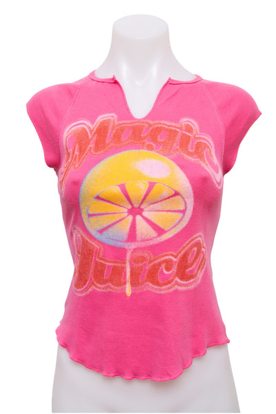 #207 United Colors Of Benetton T-shirt Pink | c. 203 | Size 6