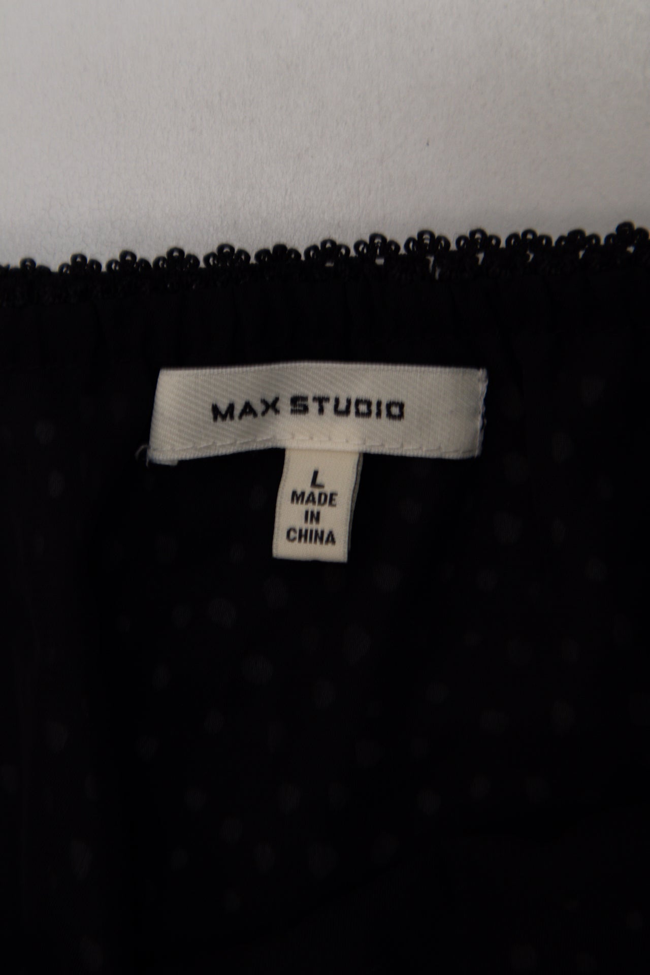 #099 Max Studio Skirt Black | c. 203 | Size 12