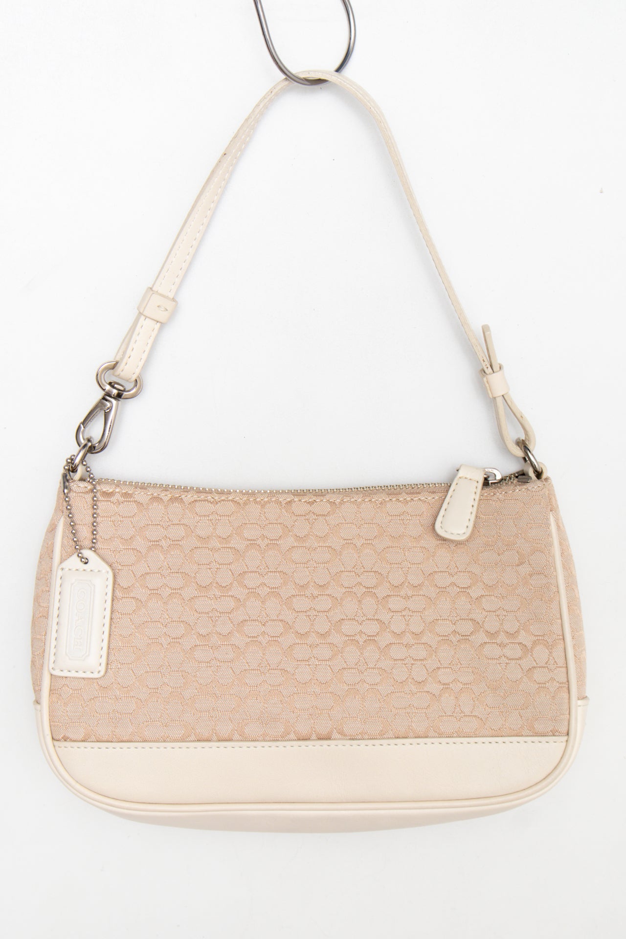 #168 Coach Shoulder Bag Beige | c. 187 | Size