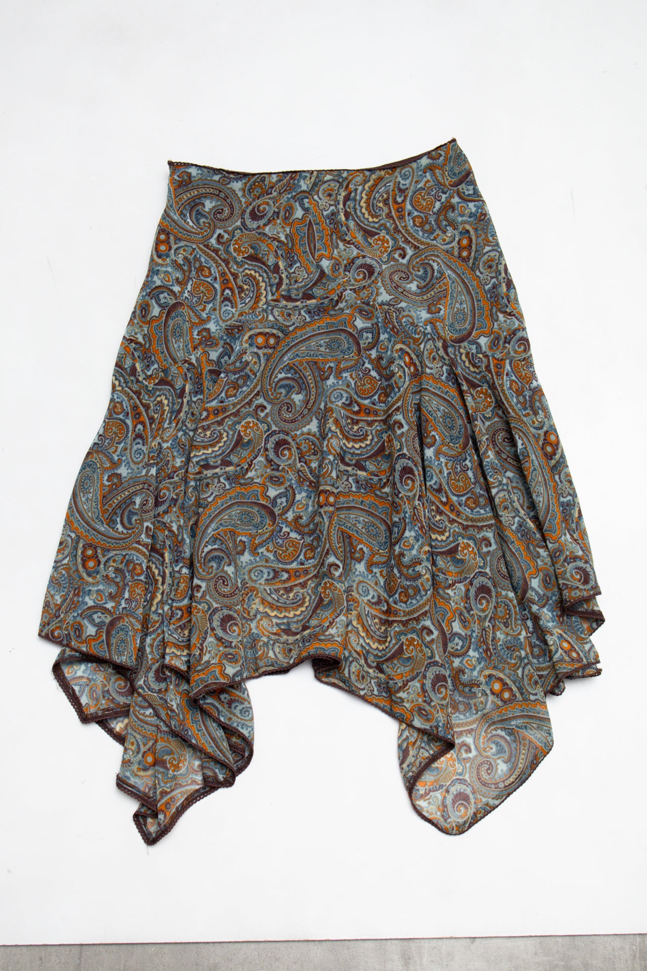 #098 Newport News Long Skirt Blue | c. 213 | Size 6