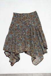 #098 Newport News Long Skirt Blue | c. 213 | Size 6