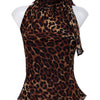 #093 Bandolino Halter Top Brown | c. 206 | Size 10