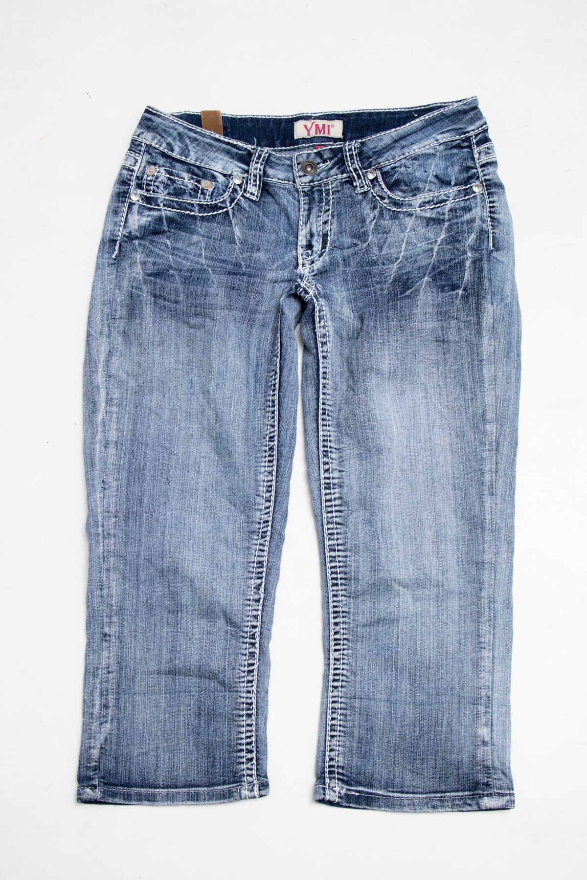 #082 Ymi Capris Blue | c. 209 | Size 6