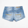 #086 Indigo Rein Denim Shorts Blue | c. 204 | Size 6