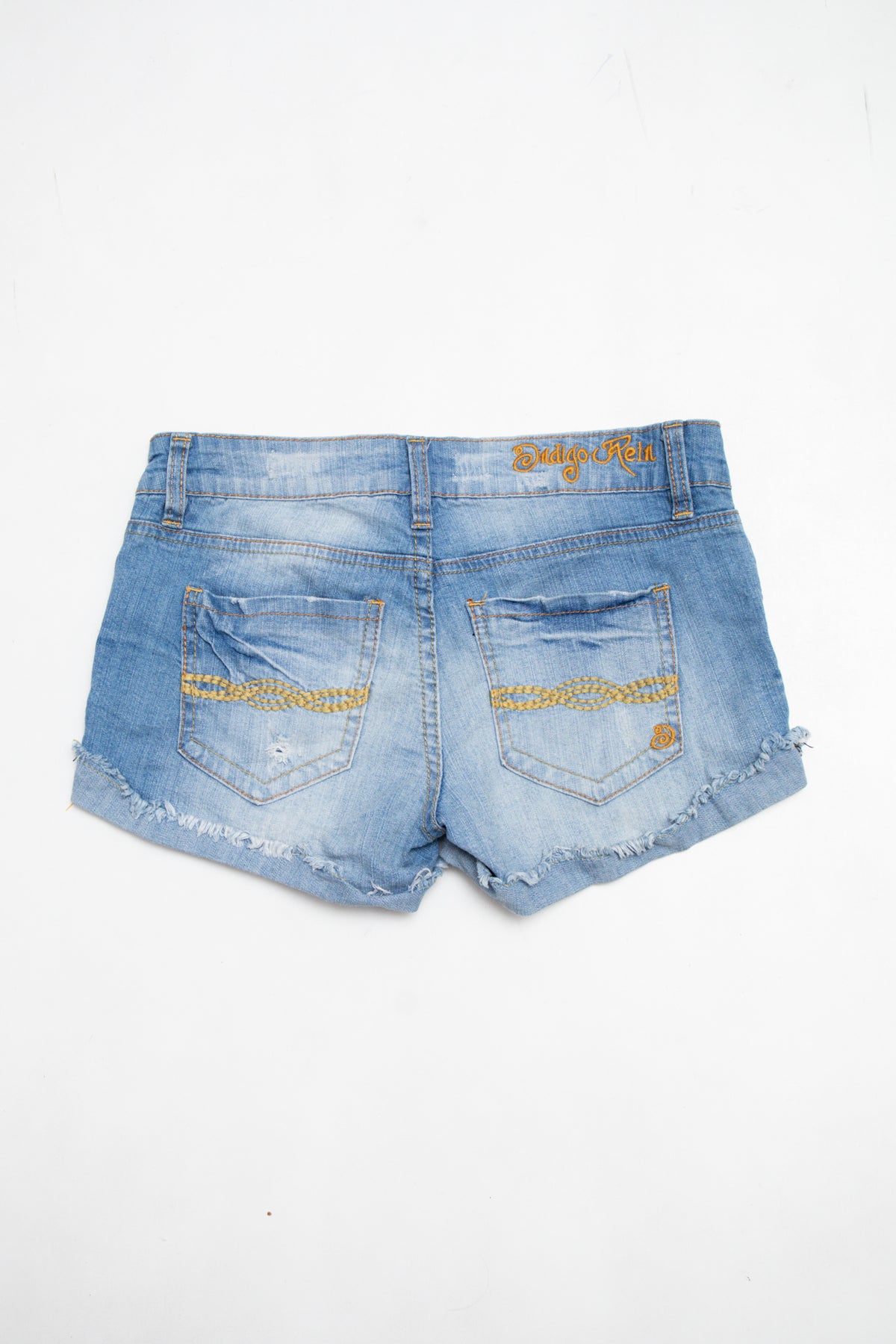#086 Indigo Rein Denim Shorts Blue | c. 204 | Size 6
