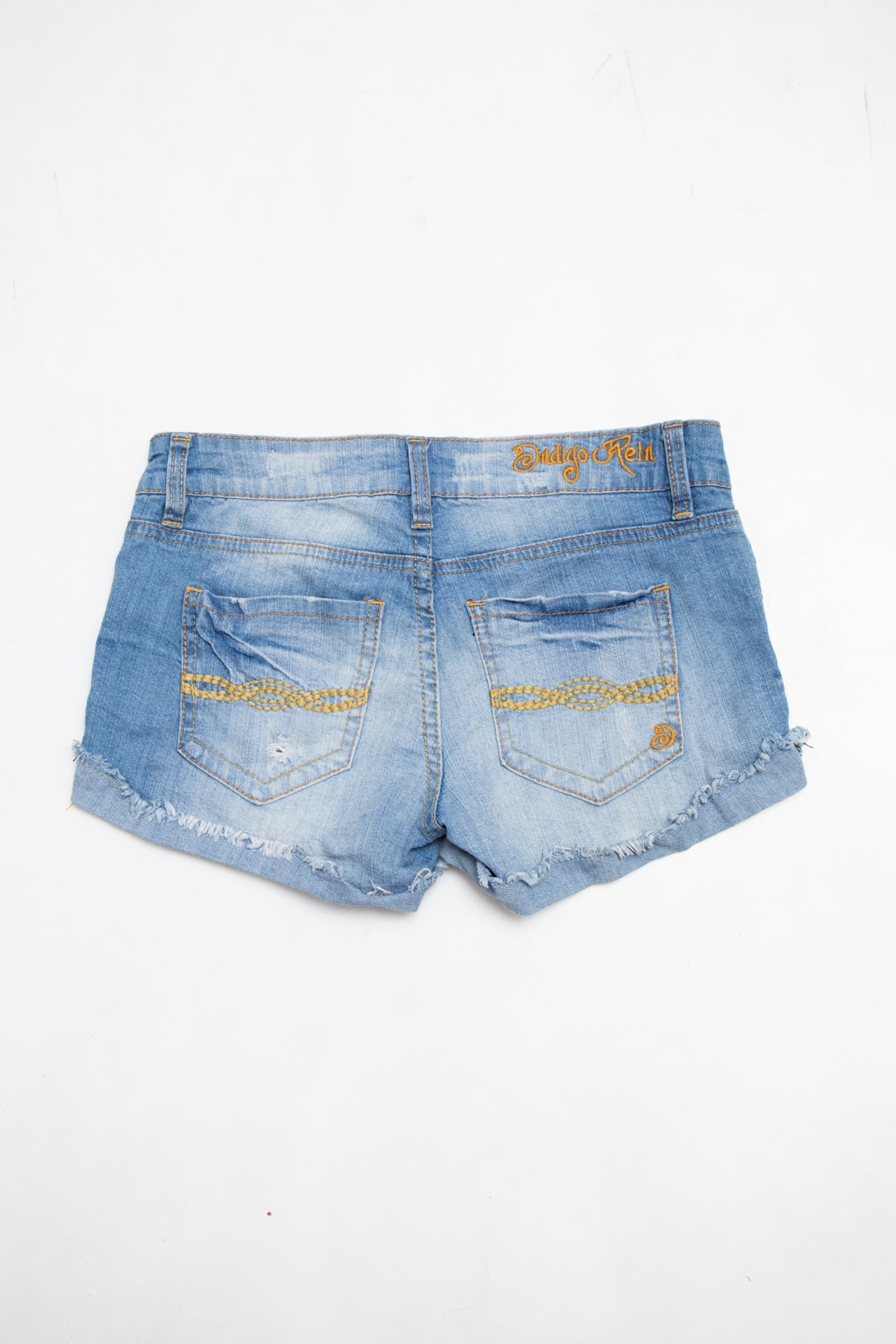 #086 Indigo Rein Denim Shorts Blue | c. 204 | Size 6