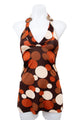 #059 Halter Top Brown | c. 207 | Size 8