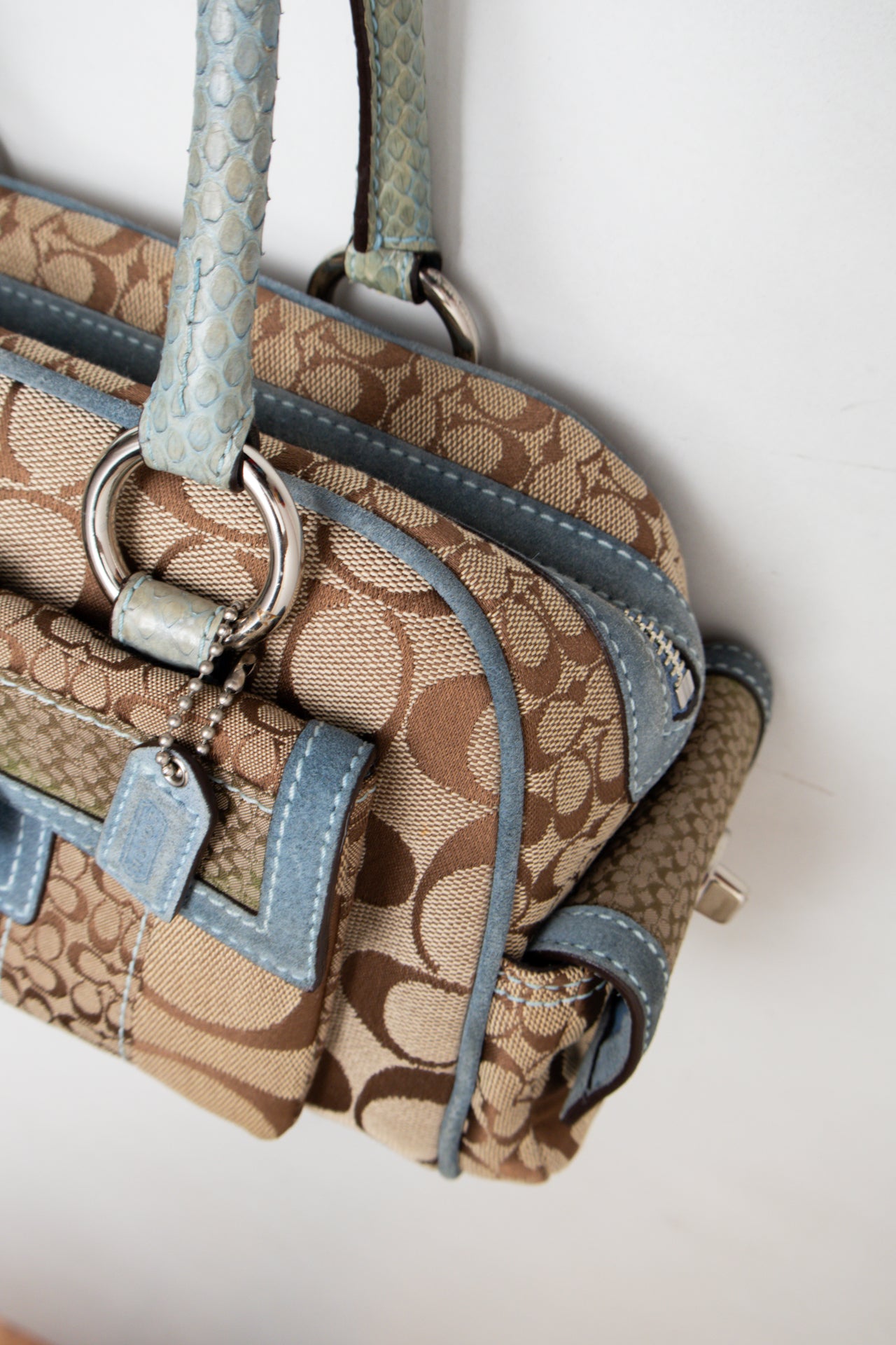 #175 Coach Shoulder Bag Brown | c. 206 | Size