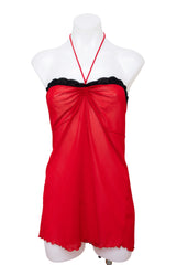 #80 Ulterior Motives Halter Top Red | c. 210 | Size 8